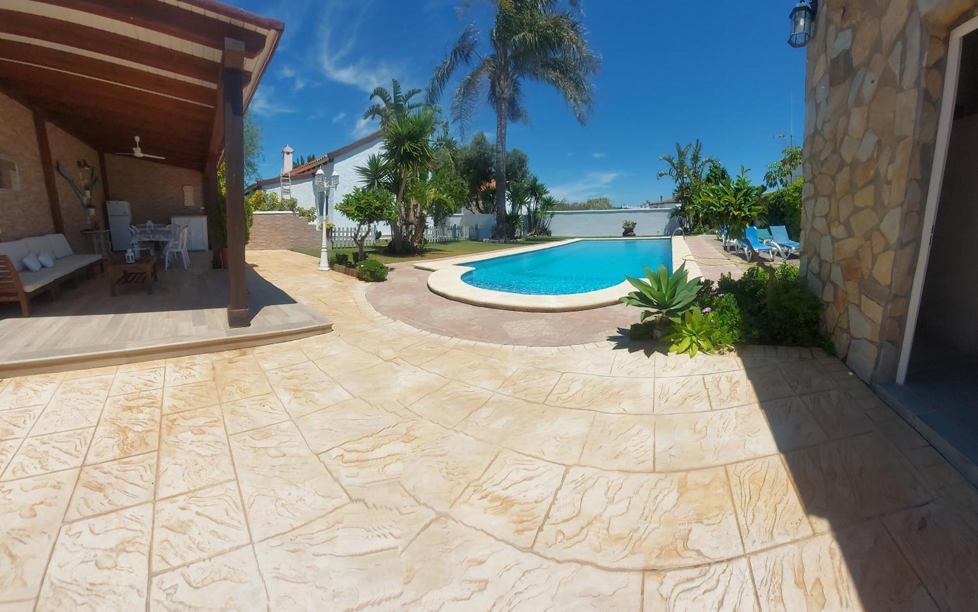 Chalet La Huerta Con Piscina Y Wifi Conil De La Frontera Extérieur photo